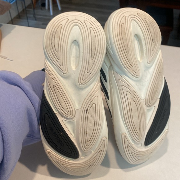 ADIDAS OZELIA Women's Beige Leather Mixed Sneakers Size 4.5 EUC 36.5 EUC - Picture 12 of 14